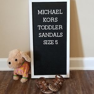 Michael Kors Toddler Sandals